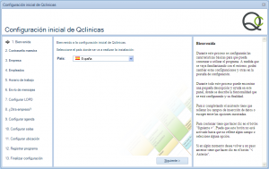 01 Configuración inicial Qclinicas