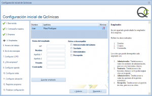04b Configuración inicial Qclinicas
