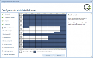 05b Configuración inicial Qclinicas