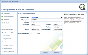 07 Configuración inicial Qclinicas