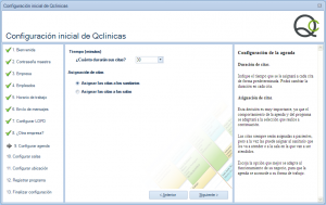 09 Configuración inicial Qclinicas